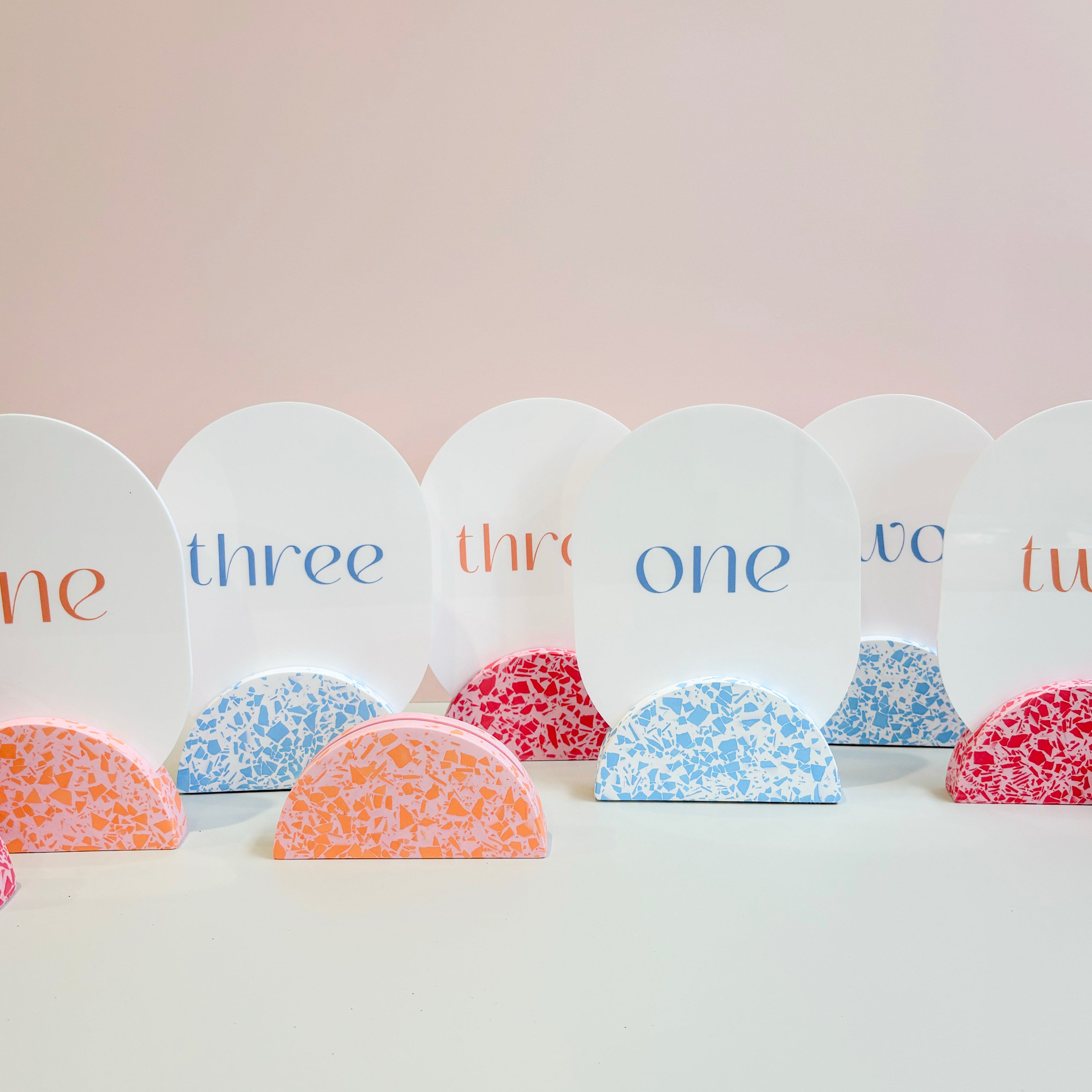 Table numbers