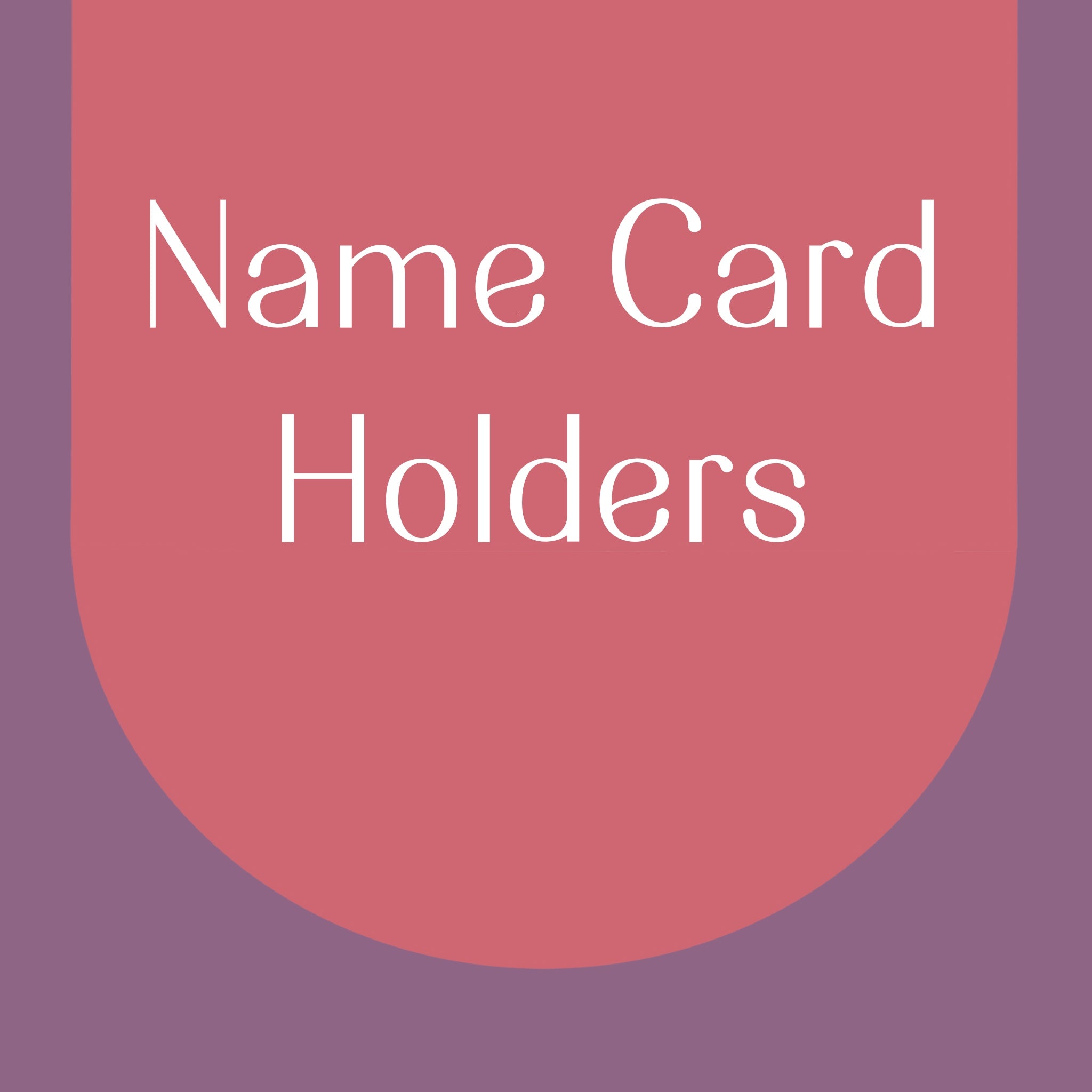 name card holders