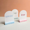 Pick your colour - Terrazzo table numbers