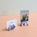 Arch Decoupaged Art Cube Place Card Holder