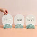 Banksia Flower Wedding Table Numbers | Australian Native Resin | Annaglee