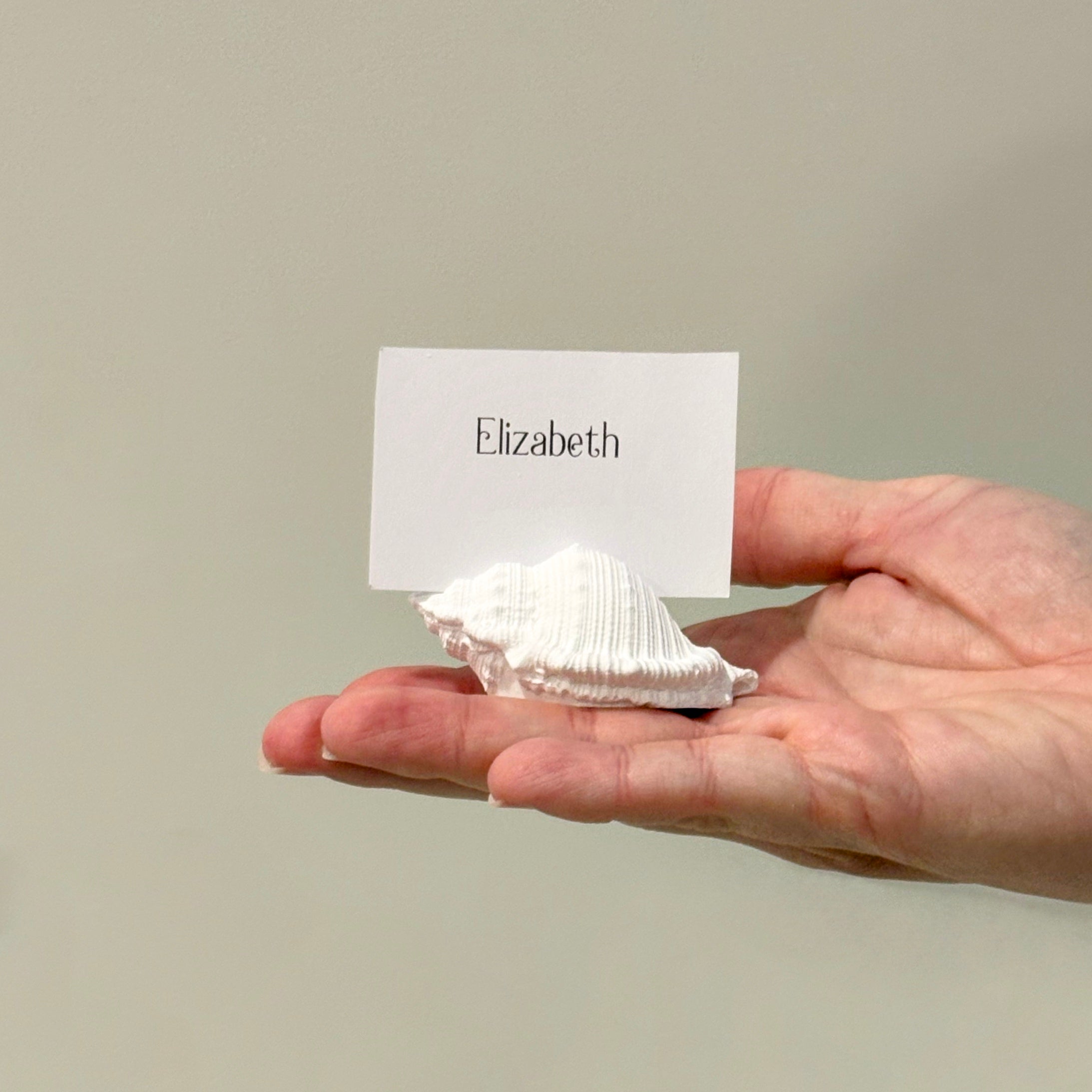 eco resin place card holders/photo holders