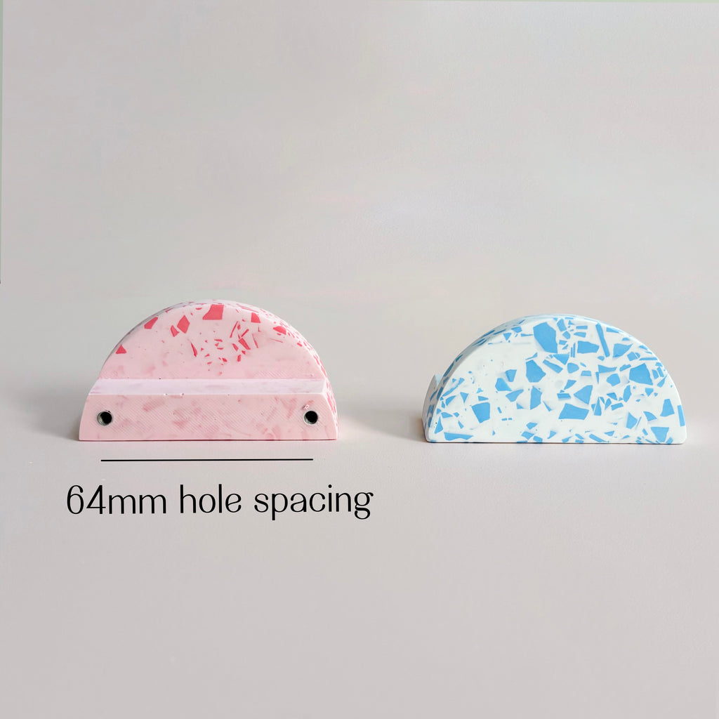 Small Semi-Circle Handle - pick your terrazzo