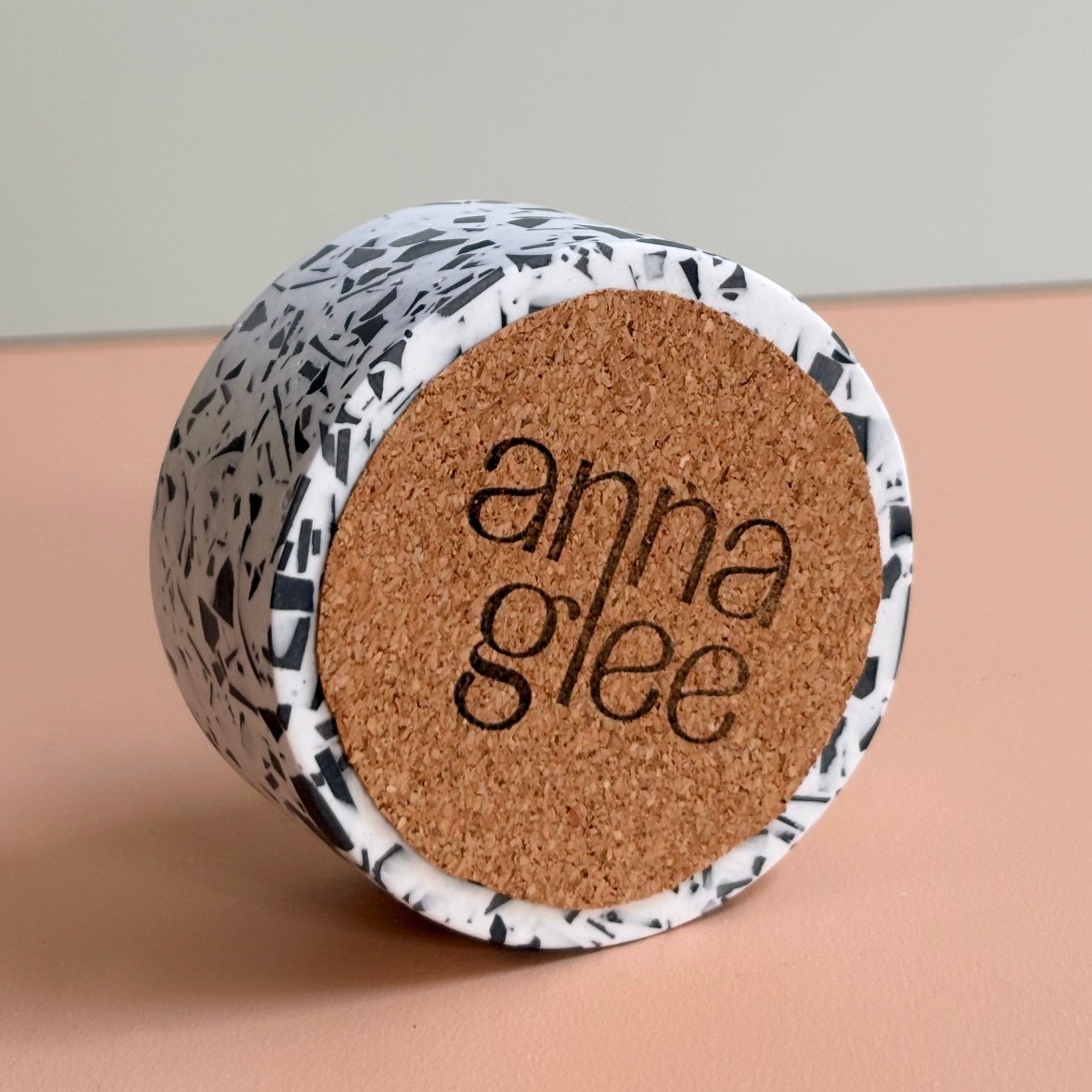 Terrazzo taper candle Holders | Handmade Wedding & Event Decor