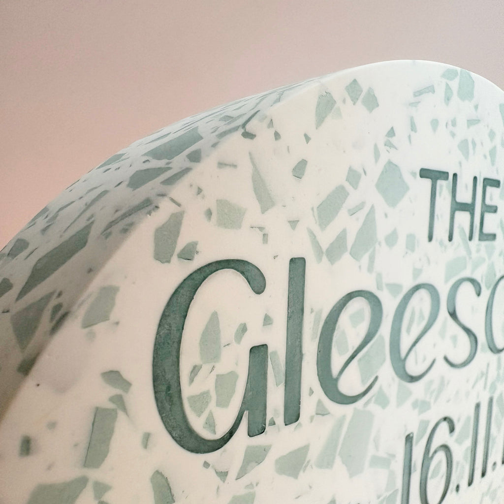 Personalised Wedding Family Name Arch Ornament